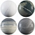 Premium Marble Collection: 45 Unique Textures 3D model small image 1