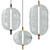 Elegant Jefferson Pendant Lamp 3D model small image 2