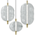 Elegant Jefferson Pendant Lamp 3D model small image 4