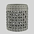 Handwoven Wicker Basket - Stylish Storage Solution 3D model small image 4