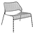 Modern Mesh Lounge Chair: Hot Style! 3D model small image 5