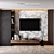 Modern TV Wall Design 3D model small image 1