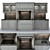 Luxury Neoclassical Kitchen: Customizable Design & Premium Appliances 3D model small image 2