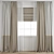 Poly Curtain Model 3D model small image 1