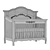 Evolur Dreamland 4-in-1 Crib 3D model small image 10