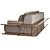 Wing Sofa: Architectural Outdoor Comfort 3D model small image 3