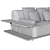 Wing Sofa: Architectural Outdoor Comfort 3D model small image 7