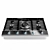 Samsung Stainless Steel Gas Hob - 90*50 cm 3D model small image 4