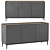 Elegant Lima Sideboard with Pristine Finish 3D model small image 1