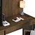Modern Office Furniture Set 3D model small image 9