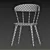 OMTÄNKSAM Table and Chairs Set 3D model small image 7