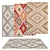 Versatile 6-Piece Rug Set: VRayFur, V-Ray & Corona Materials - 3D Model 3D model small image 1