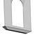 Elevated Reflections: Propped Mirror 3D model small image 4