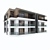 Modern City Building: Clean & High-Quality 3D Model 3D model small image 1