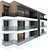 Modern City Building: Clean & High-Quality 3D Model 3D model small image 2