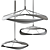 Elegant Dunes Pendant Lamp 3D model small image 2