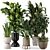 Ferm Living Bau Pot Large - Set 290: Stylish Indoor Plants 3D model small image 1