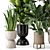 Ferm Living Bau Pot Large - Set 290: Stylish Indoor Plants 3D model small image 3