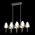 Title: NANSY LONG 6 - Sleek LED Pendant Lamp 3D model small image 2