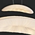 Elegant Cream Pendant Light 3D model small image 1