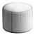 Frigerio Salotti BLOW Pouf: Elegance and Comfort 3D model small image 5