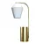 Sleek Brass Arren Table Lamp 3D model small image 3