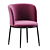 Elegant Filmore Dining Chair 3D model small image 4