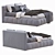 Lecomfort Gaucho Bed: Luxurious Comfort in a Sleek Design 3D model small image 7