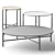  Estel Dolly Coffee Table - Stylish and Functional 3D model small image 1