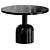 Modern Corner Table Wapella: Sleek Design, Space-Saving 3D model small image 1