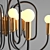 Modern Drolling Pendant Light 3D model small image 2