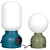 Plug Lamp: The Ultimate Desktop Lighting Solution 3D model small image 1