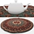 Versatile Rug Set: 8 High-quality Options 3D model small image 4