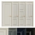 Elegant Classic Interior Doors 3D model small image 1