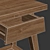 Zara Home Small Recycled Wood Table 3D model small image 8