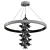 Elegant Luciana Design Lamp 3D model small image 2