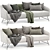 Twiggy Sofa: Modern Comfort at Home 3D model small image 1