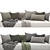 Twiggy Sofa: Modern Comfort at Home 3D model small image 2