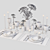 Elegant Table Set: Dry Flower Decor 3D model small image 5