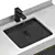 Modern Luxe Bathroom Vanity Set 3D model small image 3