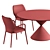 Modern Chair and Table Set 3D model small image 6