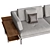 Elevated Comfort: Bonaldo Aliante Sofa 3D model small image 3