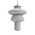 Ceramic Pendant Lamp: NoaRazerStudio 3D model small image 2