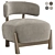 Elegance Redefined: Dalya Armchair 3D model small image 4