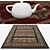 Title: Exquisite Collection of 6 Modern Rugs 3D model small image 3