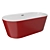 Elegant Comodo 185x90 Bathtub 3D model small image 2