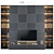 Modern TV Wall Unit Set 3D model small image 1
