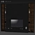 Modern TV Wall Unit Set 3D model small image 5