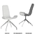 Cattelan Flamingo 2022 Cantilever: Elegant and Modern Chair 3D model small image 2