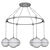 Cedar & Moss 6-Light Chandelier 3D model small image 1